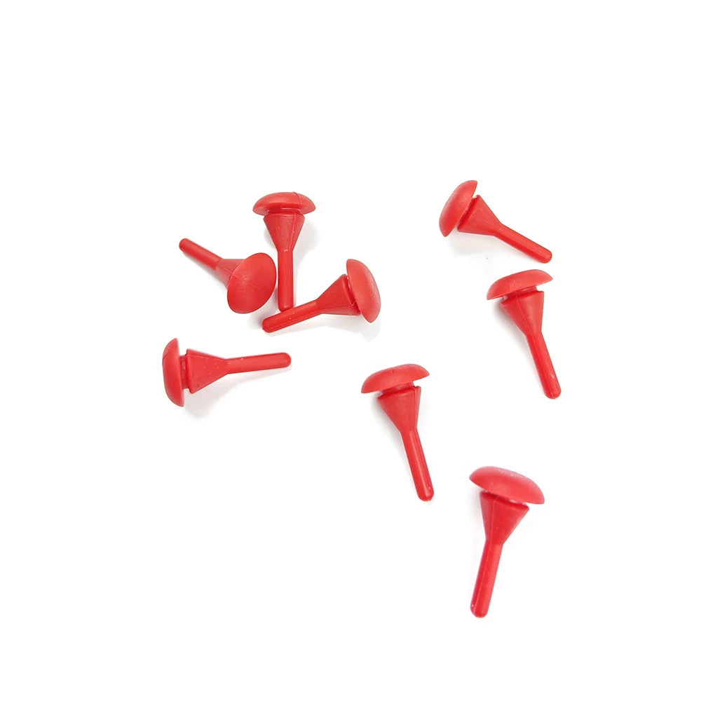 red rubber plug red rubber plug